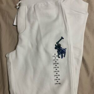 Polo by Ralph Lauren Kids White Sweatpants